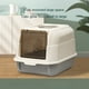thumbnail image 3 of Anti-Splash Cat Litter Box with Deodorant for Cats - Fully Enclosed Toilet for Hygienic and Odor-Free Use, 3 of 4