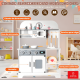thumbnail image 3 of Cocina de madera infantil estilo kawaii para niños #1, 3 of 3