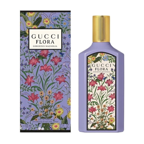 Gucci Flora Gorgeous Magnolia Para Mujer - Edp Spray De 3.3 Oz (Nuevo Probador)