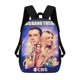 thumbnail image 1 of La Teoría del Big Bang-theme Backpack, Campus style schoolbag Bookbag with Adjustable Shoulder Straps And Large Zip Compartment, Unisex Travel Bags., 1 of 6