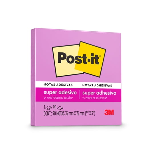 Notas Adhesivas Post-it Super Sticky Iris 76x76mm 90 Hojas Post It