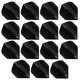 thumbnail image 1 of Alas de dardo RED DRAGON 100 micras negro 15 unidades, 1 of 4