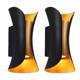 thumbnail image 1 of Pack 2 Aplique Led  BelugCálida Moderno Impermeable Exterior Negro, 1 of 5
