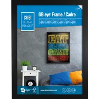 Marco Abystyle Gb Eye 52X38 Cm Fsc De Madera Negra Para Póster