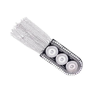 Genérico - Tassel Epaulet Accesorio De Disfraz Para Traje Formal Graduación Rendimiento Plata