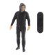 thumbnail image 1 of 1:64 Figuras Diorama Skater Boy con Monopatín Miniatura Modelo Negro, 1 of 5