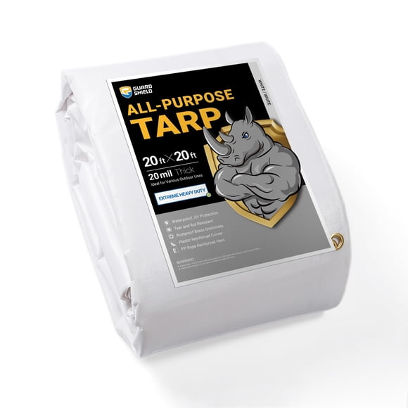Lona Guard Shield 6x6 m Blanca 20 mil Resistente a UV