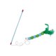 thumbnail image 2 of Cat Wand Toy Teaser Suministros Para Mascotas Gatito Palo Interactivo Jugando Verde, 2 of 5