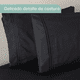 thumbnail image 3 of Sabana 1800 hotel ultra suave funda bordada king color negro, 3 of 3