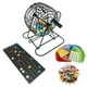 thumbnail image 1 of Set de juego de bingo Yuanhe Deluxe con jaula de metal, 50 cartas y 75 bolsitas, 1 of 3