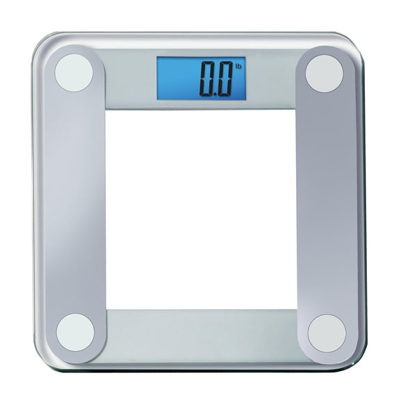 Báscula de baño EatSmart Eat Smart Digital con cinta adhesiva gris