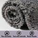 thumbnail image 3 of Alfombra de baño KEMA reversible de algodón gris 43 × 61 cm, 3 of 8