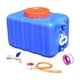 thumbnail image 1 of Tanque De Agua Reutilizable, Cubo De Almacenamiento Horizontal Para Camping, Jardín, Coche, Azul, 27,5 Kg, 1 of 5