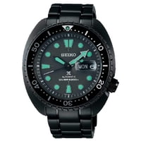 Seiko - Reloj Automático Para Hombre Prospex Black Series Night Vision Turtle Dial Negro Srpk43K1 200M