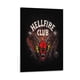 thumbnail image 1 of El Club Hellfire Cuadro decorativo colgante - Arte de pared - Póster enmarcado - Decoración de pared - Regalos para familia, amigos y aficionados 40*60 cm, 1 of 6