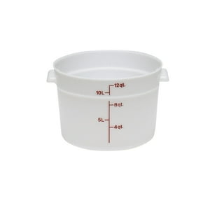 Cambro - Recipiente Redondo Translúcido 11.4 Lt
