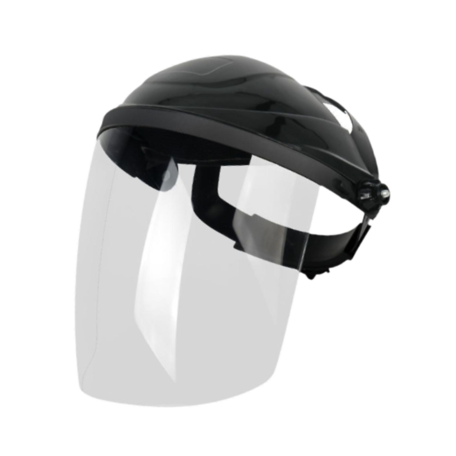 Magideal - Casco De Soldadura Con Máscara De Soldadura Montada En La Cabeza, Resistente A Caídas, Visible, Equipo De Protección, Protector Facial De Seguridad Pa Top Negro Transparente