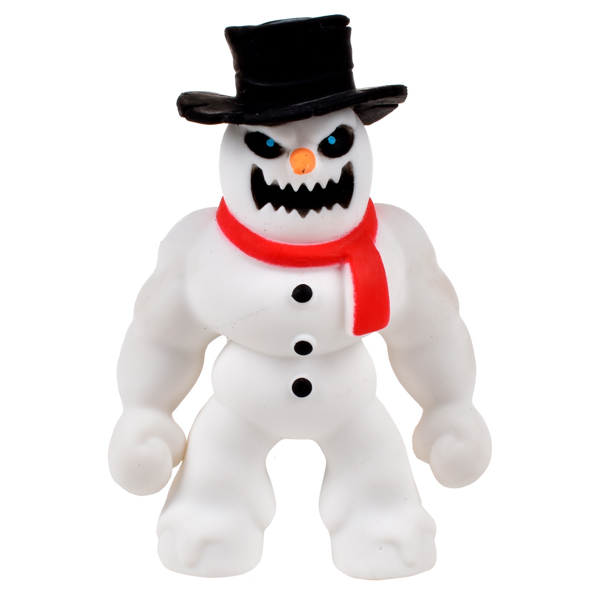 Ansaldo - Figura Stretch De Goma De 15 Cms Que Se Estira - Snow Badman