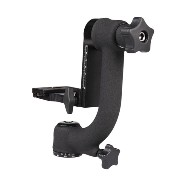 Cabezal de trípode cardán para cámara DSLR Base panorámica de 360 degree resistente para fotografía deportiva carga máxima 20kg Placa de liberación rápida