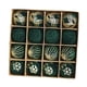 thumbnail image 2 of 16 Bolas Navide?as Para Manualidades, Adornos Para Regalos Navide?os, Bodas Festivas, Color Verde Oscuro, 2 of 5