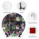 thumbnail image 3 of Pedri Plato decorativo de porcelana fina (bone china), plato decorativo de cerámica para hogar, oficina, soporte de pared, platos decorativos para dormitorio 15 cm, 3 of 6