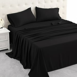 Citotools - Juego De Sábana 200 Hilos 2 Plazas 4 Piezas Variedad Colores