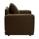 thumbnail image 5 of Sofa Kendy 1c Felpa 30 Chocolate, 5 of 5
