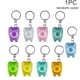 thumbnail image 1 of Dental Floss Tooth Shape Keychain Teeth Cleaning Gum Care Oral Hygiene Teeth Care Portable Dental Floss Personal Health, 1 of 3