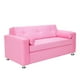 thumbnail image 2 of Sofa Vivo 3c Felpa 12 Rosado, 2 of 5