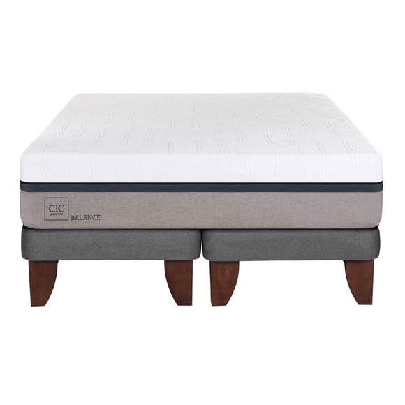 Cama Europea Balance Super King Base Dividida