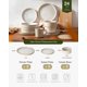 thumbnail image 3 of Juego de vajilla Famiware Star Plates Bowls de 24 piezas, 3 of 9