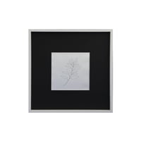 Vgo - Marco Mad. Con Paspartú 19X19 / Sin Paspartú 30X30 Blanco