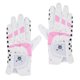 thumbnail image 4 of Guantes De Golf Para Ni?os Ambas Manos Guantes De Golf Para Jóvenes Jóvenes Deportes Al Aire Libre Rosa 16 16 5cm, 4 of 5