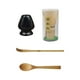 thumbnail image 2 of Juego de batidores Matcha, juego de Matcha japonés, accesorios para el té, vajilla para salón de té, utensilios para té japoneses hechos a mano, juego negro, 2 of 5