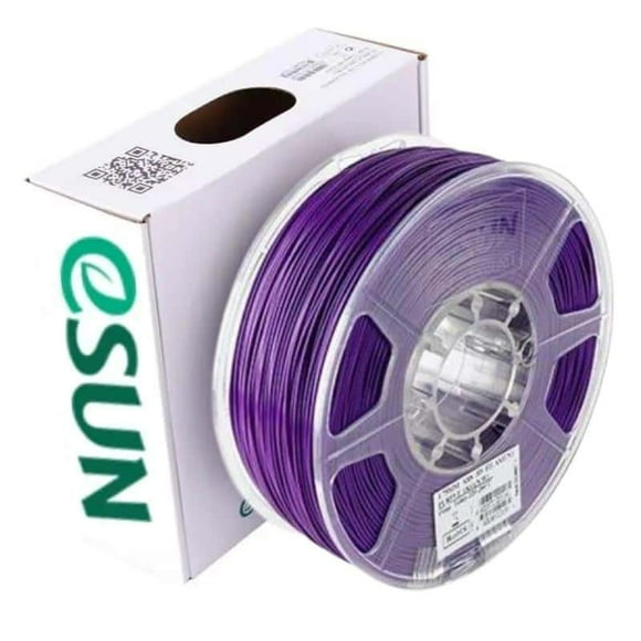 Filamento 3D PLA Morado Transparente 1kg | Filamentos