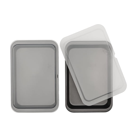 Molde para hornear pasteles GoodCook de acero antiadherente con tapas 33 x 23 cm