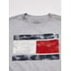 thumbnail image 2 of Camiseta Tommy Hilfiger para niños, manga corta, cuello redondo, 100% algodón, 2 of 3