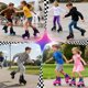 thumbnail image 4 of Patines Nattork Ajustables para Niños 6-12 Rosy Blue, 4 of 5