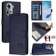 thumbnail image 5 of Funda tipo cartera FOXDOCK para OPPO Reno 11 5G con soporte, ranuras, RFID, diseño de gato, 5 of 5