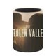 thumbnail image 3 of El Valle Robado-theme Cylinder Pen Holder Pencil Organizer with Flannel Lining PVC Leather Material Cardboard Base for study work 10*8CM, 3 of 6