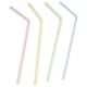 thumbnail image 5 of [Paquete de 200] pajitas de plástico desechables flexibles,, 5 of 6