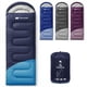 thumbnail image 1 of Saco de dormir TANSTRIDER Warm Weather 1,36 kg para adultos y niños, 1 of 9
