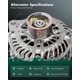 thumbnail image 2 of Alternador SCITOO 150A de Alta Potencia para Nissan Infiniti, 2 of 9