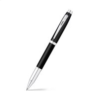 Roller Sheaffer Serie 100 Punta M Tinta Negra Negro/Plateado
