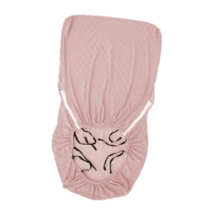 Magideal - Funda Para Sillón, Funda Para Silla Elástica Extraíble, Diseño Simple Impermeable Para Sillas De Comedor, Funda Para Muebles De Fácil Instalación, , Rosa Claro