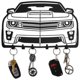 thumbnail image 1 of Portallaves MOOH de metal con 6 ganchos Camaro 2014 negro, 1 of 8