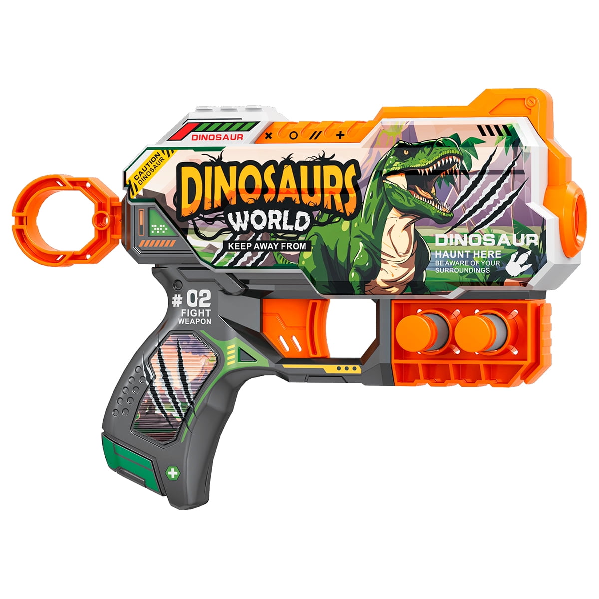 Shantou Baihui Toys Co Ltd - Juguete Pistola De 6 Dardos-dinosaurs World