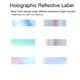 thumbnail image 4 of Etiquetas JUWAIre 320 uds 12 × 40 mm Holográficas Térmicas, 4 of 8
