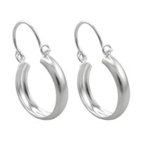 Fershop - Aros De Plata Argolla Lisa Bote