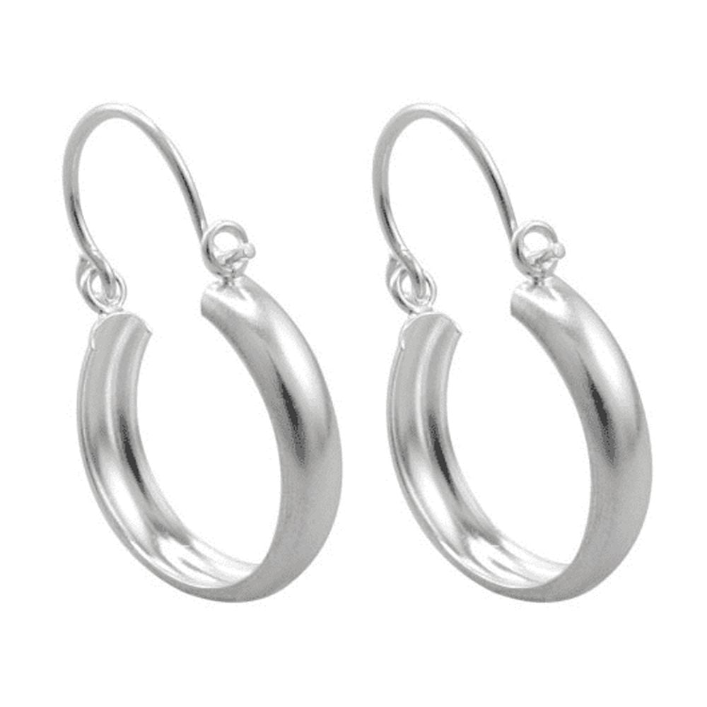 Fershop - Aros De Plata Argolla Lisa Bote